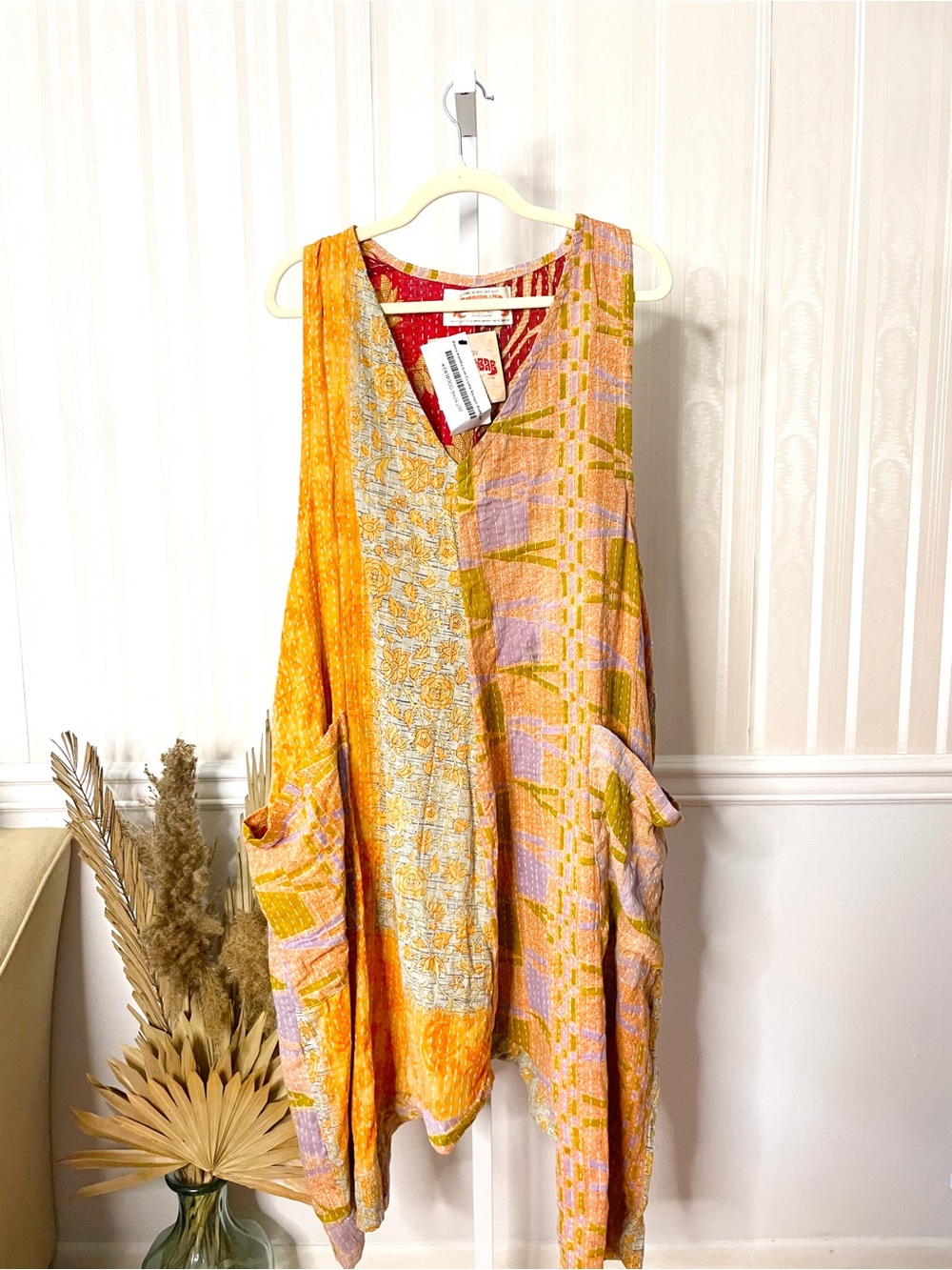 Kantha Bae Erin Culotte Romper OS
